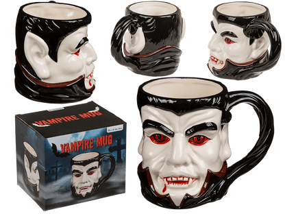 Mug, Vampire, 15 x 11,5 cm, stoneware