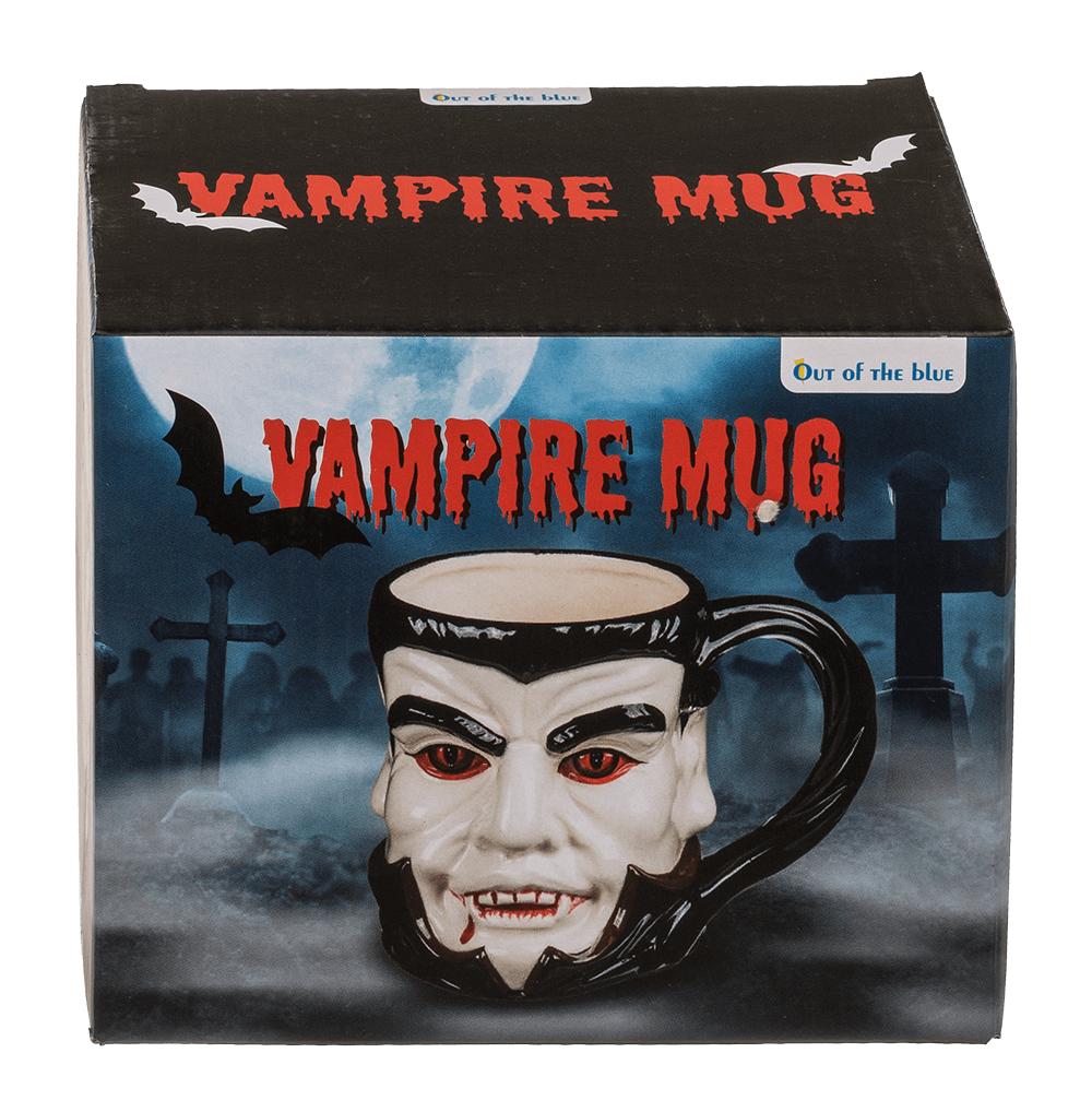 Mug, Vampire, 15 x 11,5 cm, stoneware