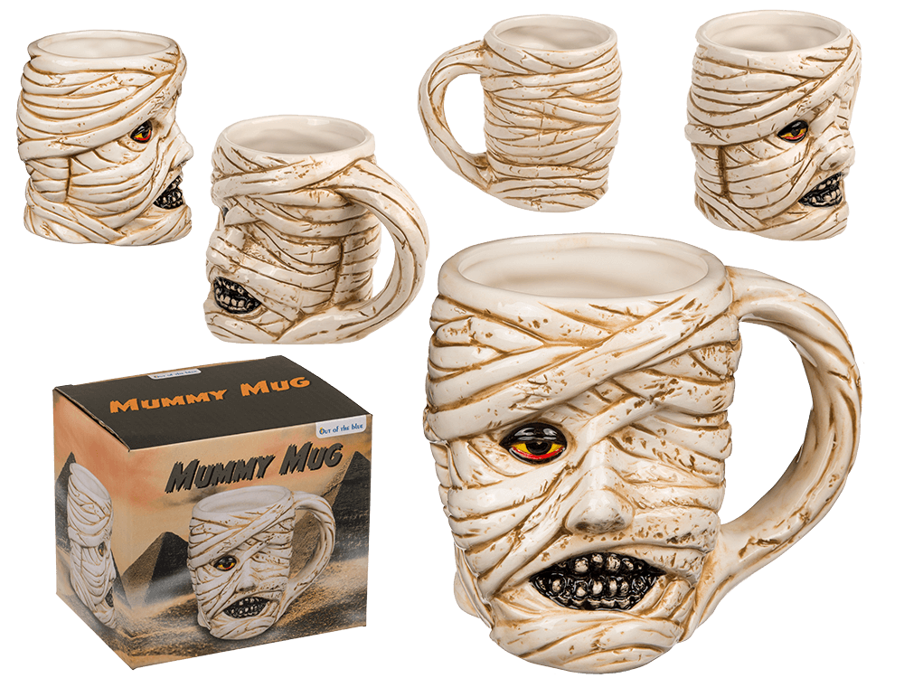 Mug, Mummy, ca. 14,5 x 11,5 cm, stoneware