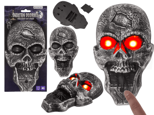 Doorbell, Skeleton, with Sound,14 x 28 cm,