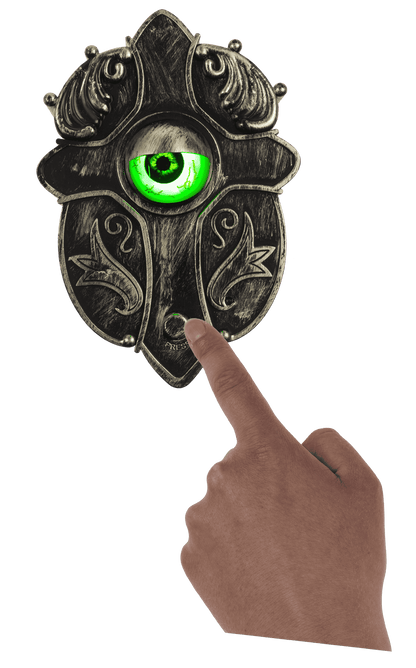 Blinking doorbell, with sound and LED,