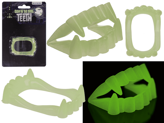 Teeth, Glow in the dark,