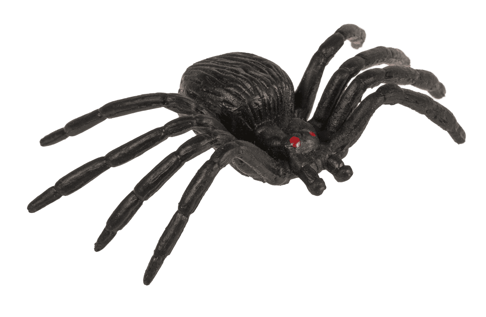 Spiders, set of 12 pcs. per polybag