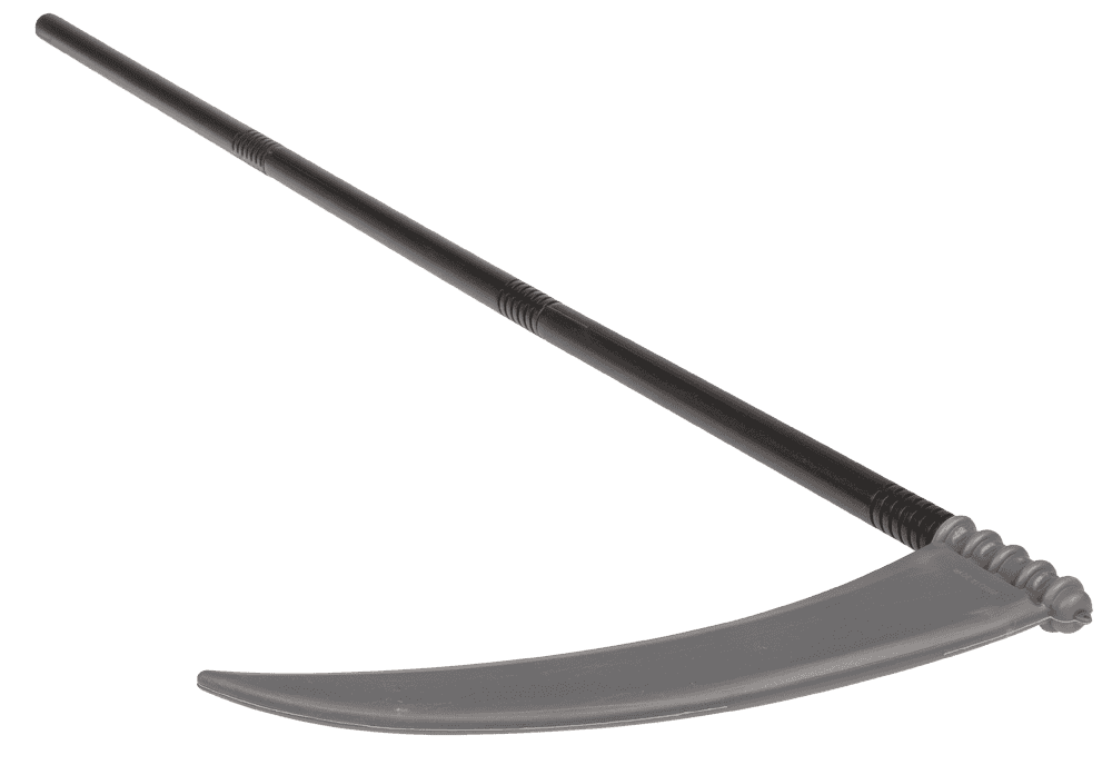 Scythe, 100 x 34 cm,