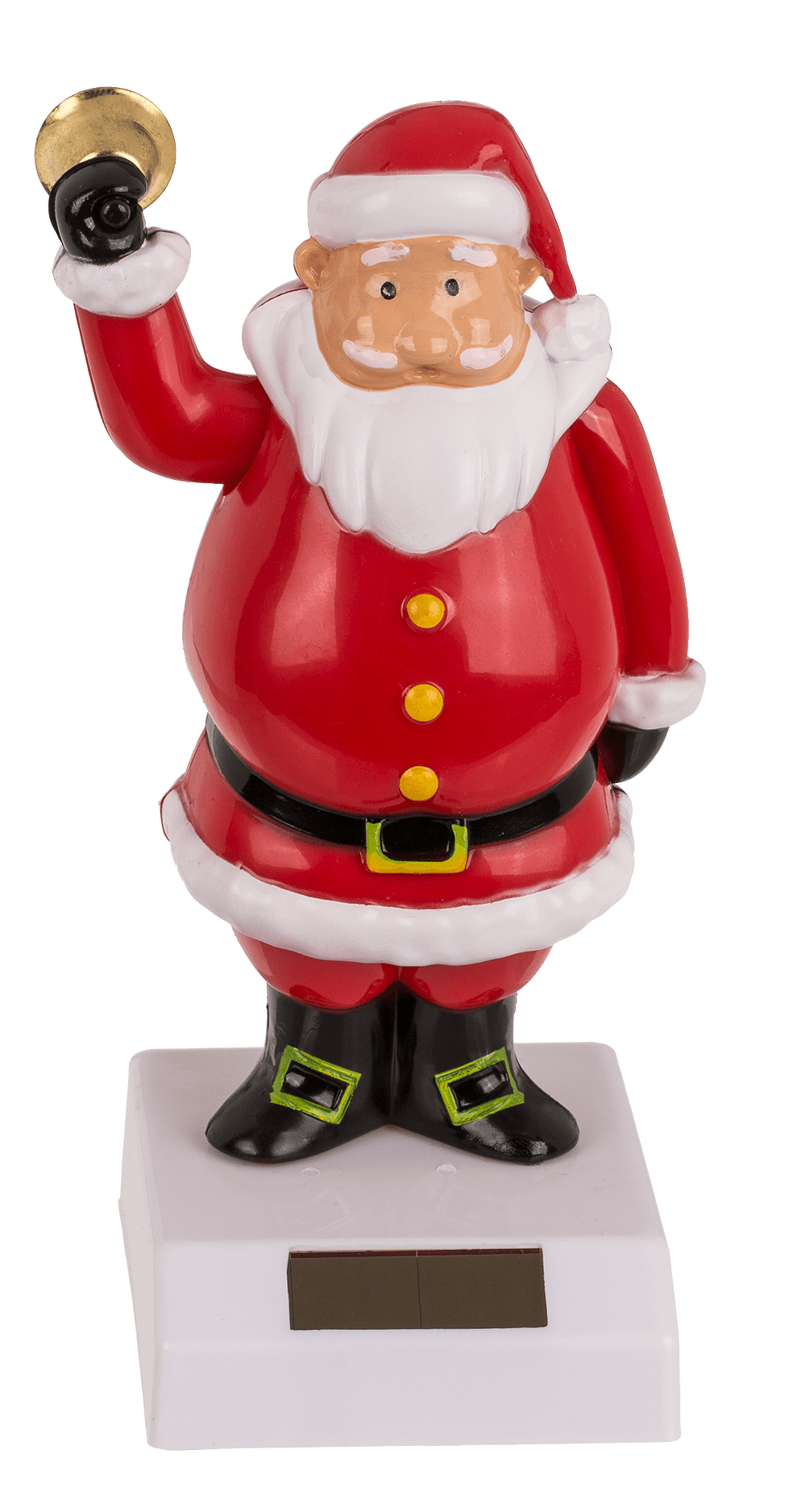 Moveable figurine, Santa Claus with bell,
