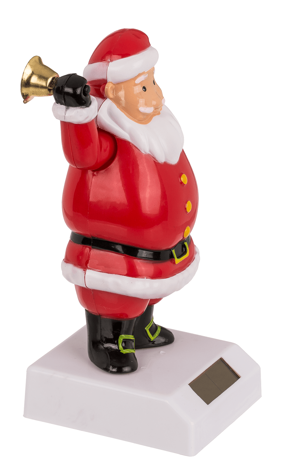 Moveable figurine, Santa Claus with bell,