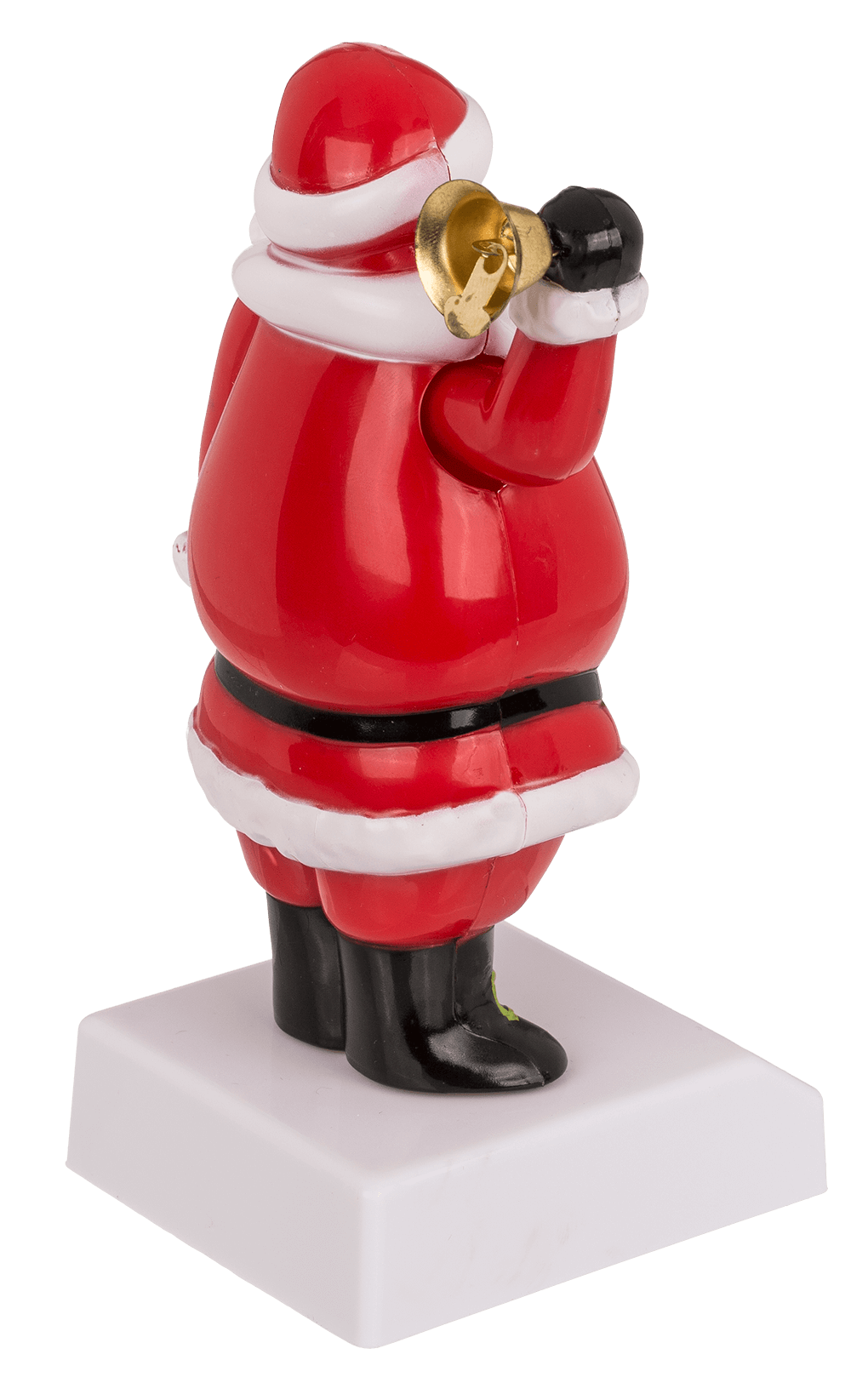Moveable figurine, Santa Claus with bell,