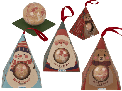 Fizzy bath bomb, X-Mas Friends, 100g,