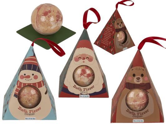 Fizzy bath bomb, X-Mas Friends, 100g,