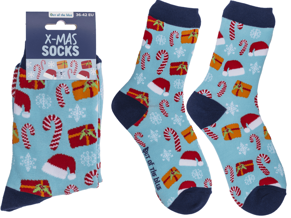 Socks, Christmas, size 36-42,