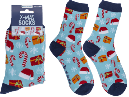 Socks, Christmas, size 36-42,