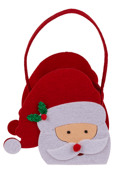 Gift bag, Christmas, felt material,
