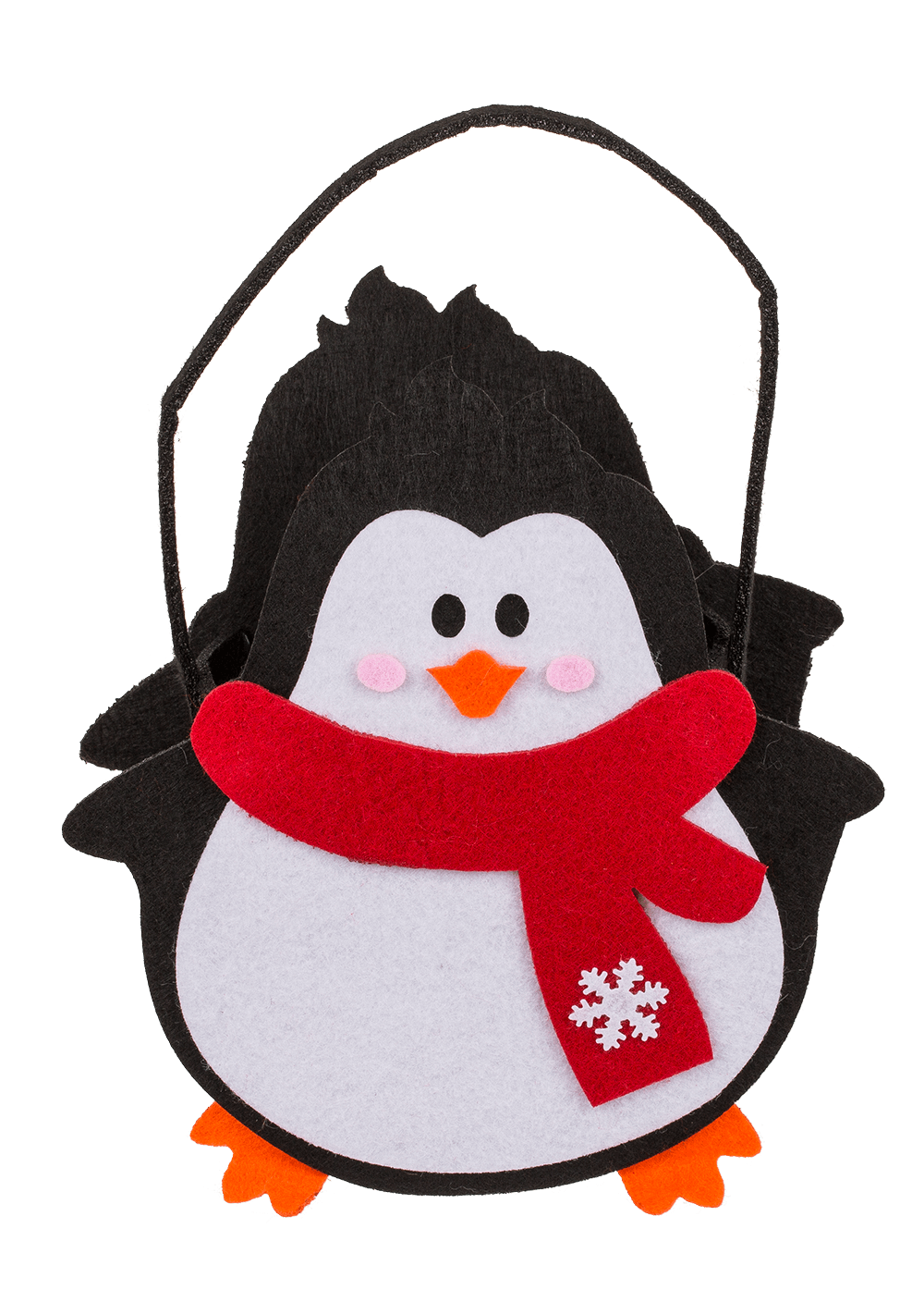 Gift bag, Christmas, felt material,