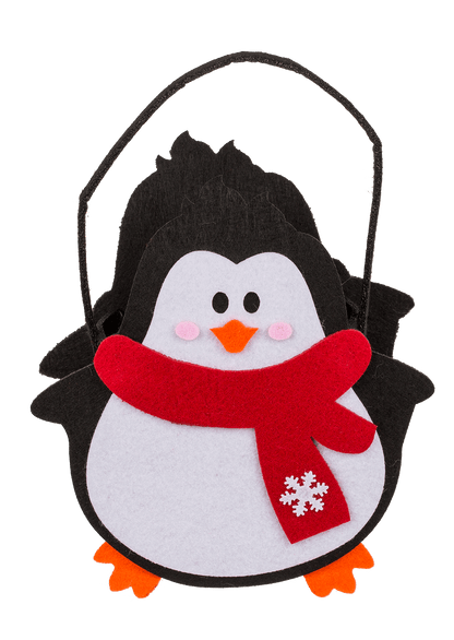 Gift bag, Christmas, felt material,