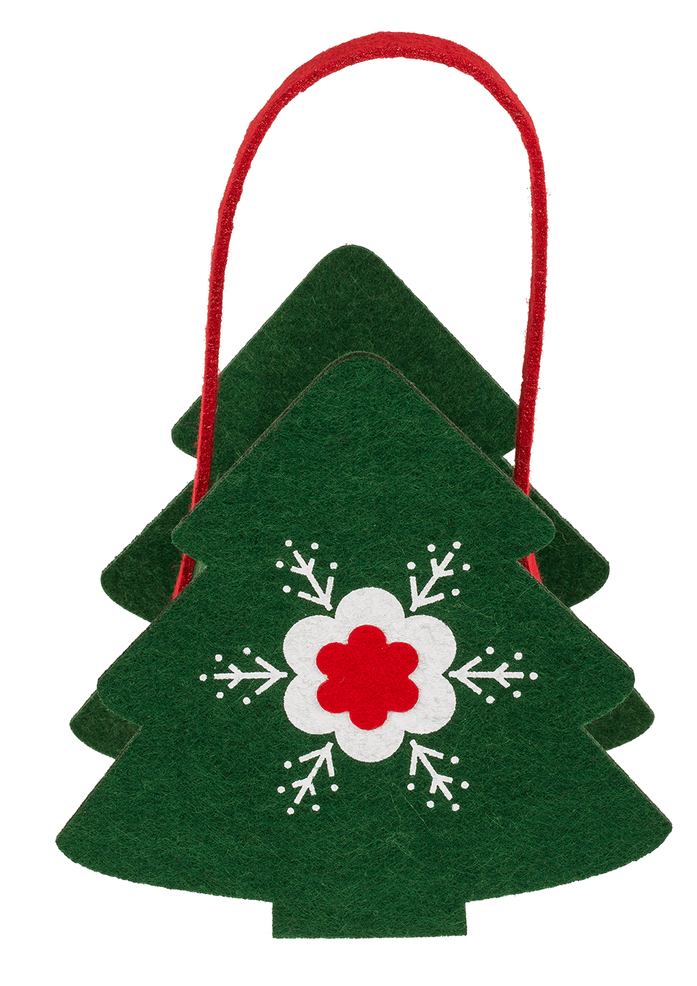 Gift bag, Christmas, felt material,