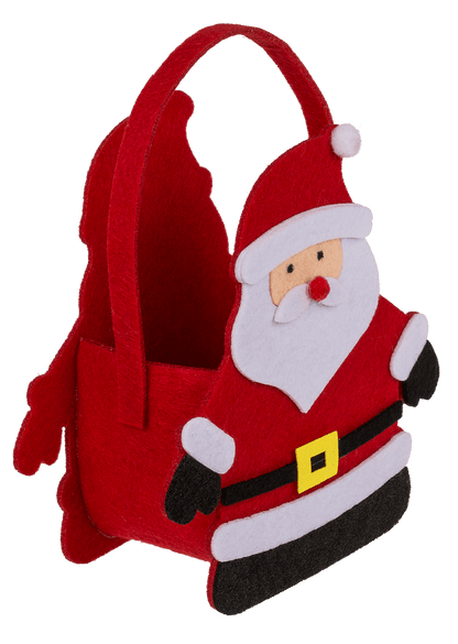 Gift bag, Christmas, felt material,