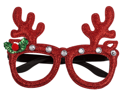Fun glasses, Christmas,