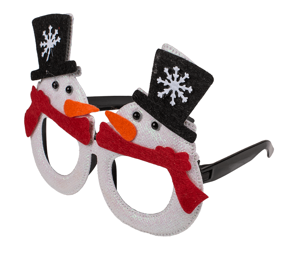 Fun glasses, Christmas,