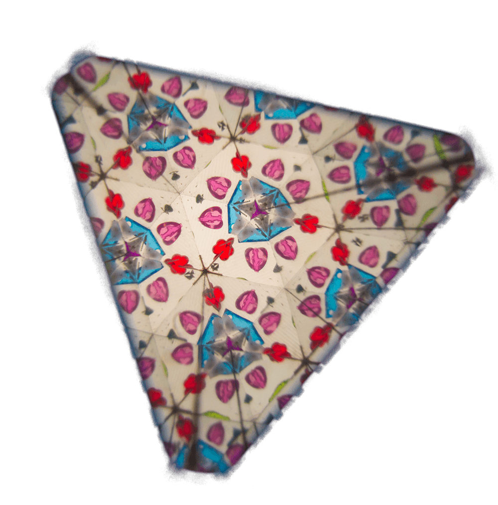 Kaleidoscope, Christmas, approx. 19 x 4,2 cm,