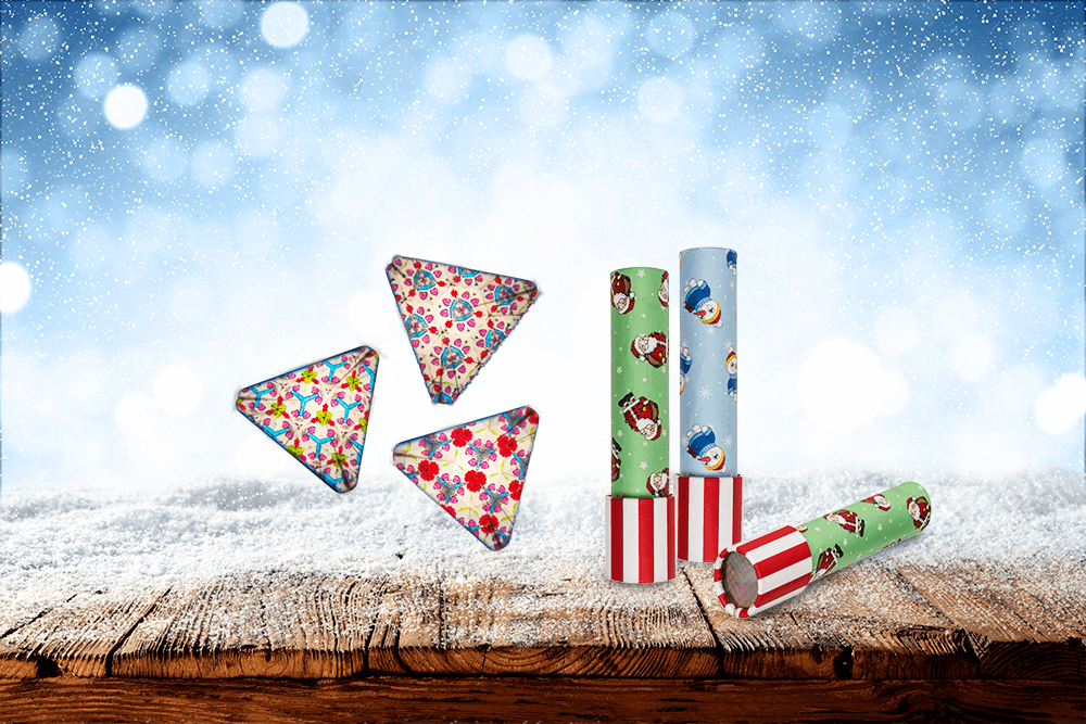 Kaleidoscope, Christmas, approx. 19 x 4,2 cm,