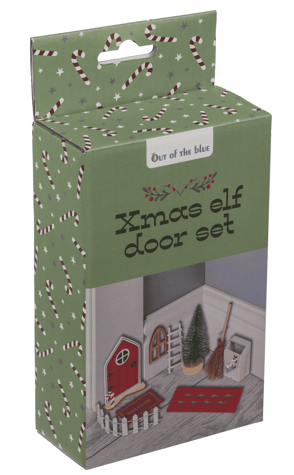 X-Mas elf door set,