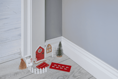 X-Mas elf door set,