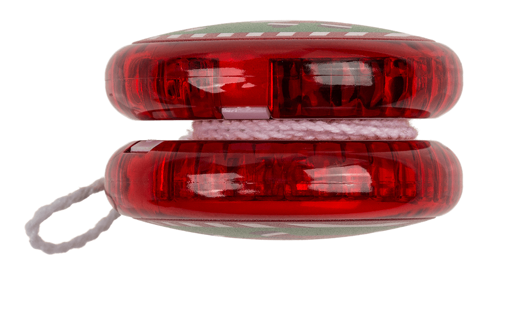 Yoyo with light, Santa & Snowman, incl. battery,