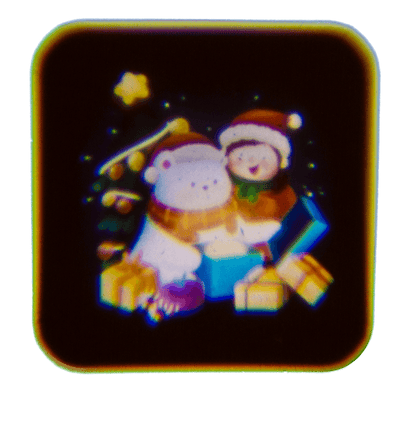 Projection torch, Christmas, incl. 3 x AG13,