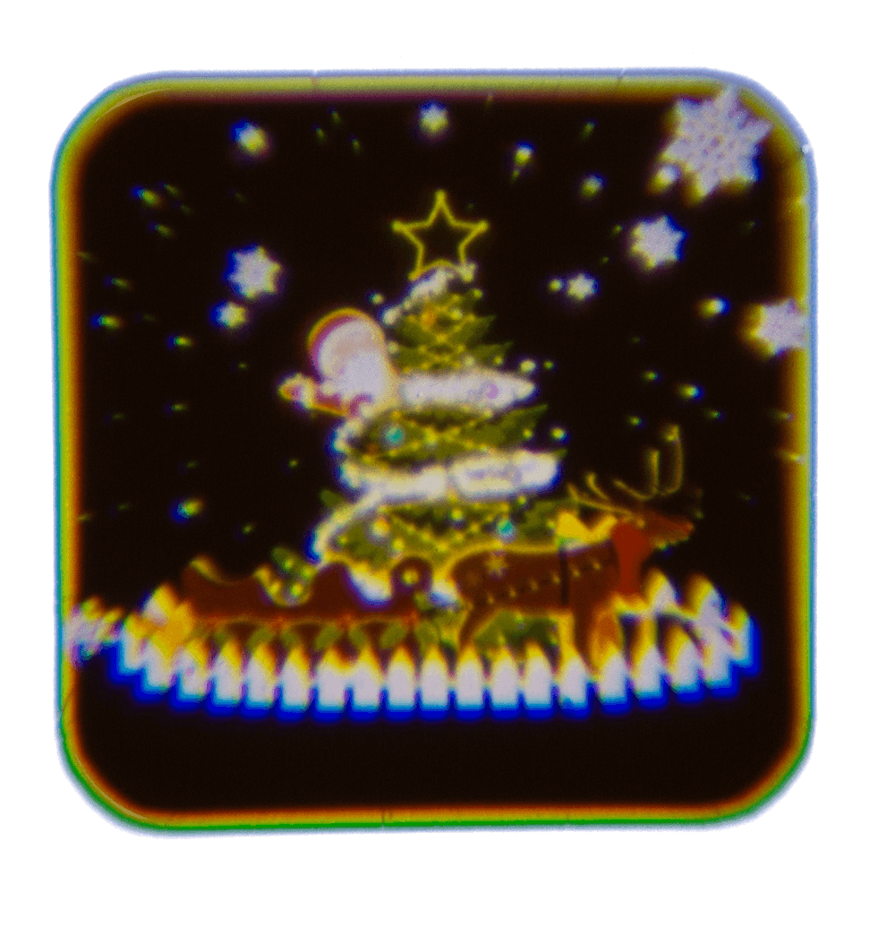 Projection torch, Christmas, incl. 3 x AG13,