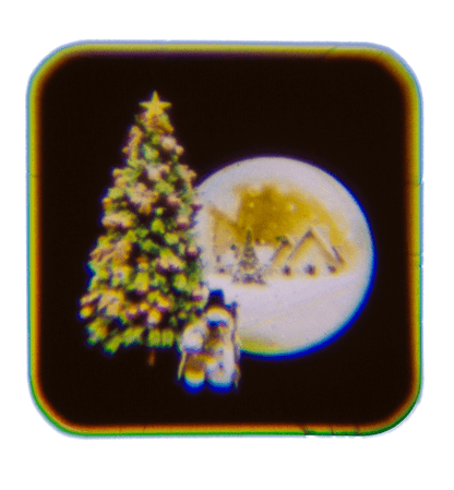 Projection torch, Christmas, incl. 3 x AG13,