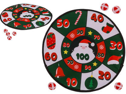 Felt dartboard, Christmas, D.: 35 cm