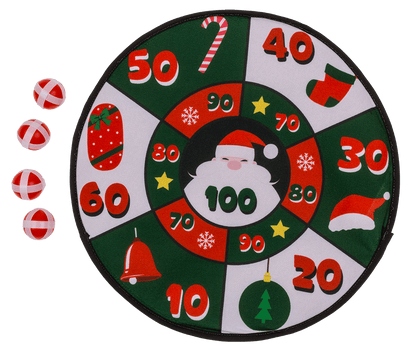 Felt dartboard, Christmas, D.: 35 cm