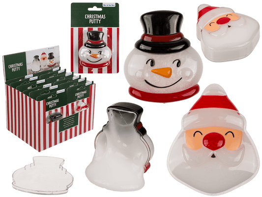 Christmas Putty, ca. 110 g, 2 asstd.,
