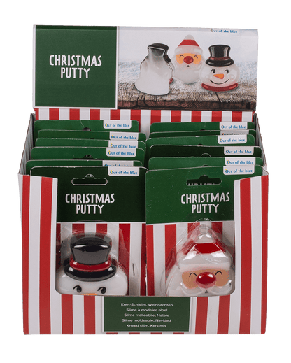 Christmas Putty, ca. 110 g, 2 asstd.,