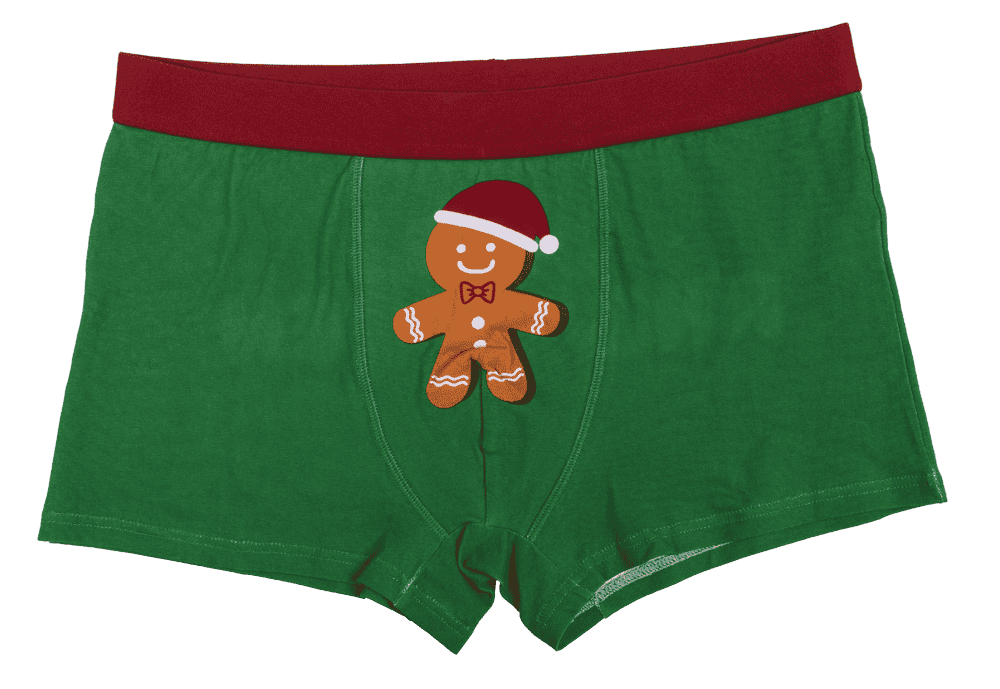 Christmas boxer shorts, Zum Anbeissen,