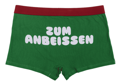 Christmas boxer shorts, Zum Anbeissen,