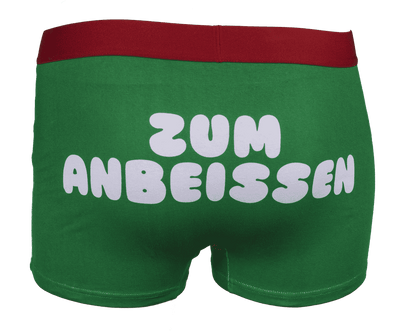 Christmas boxer shorts, Zum Anbeissen,