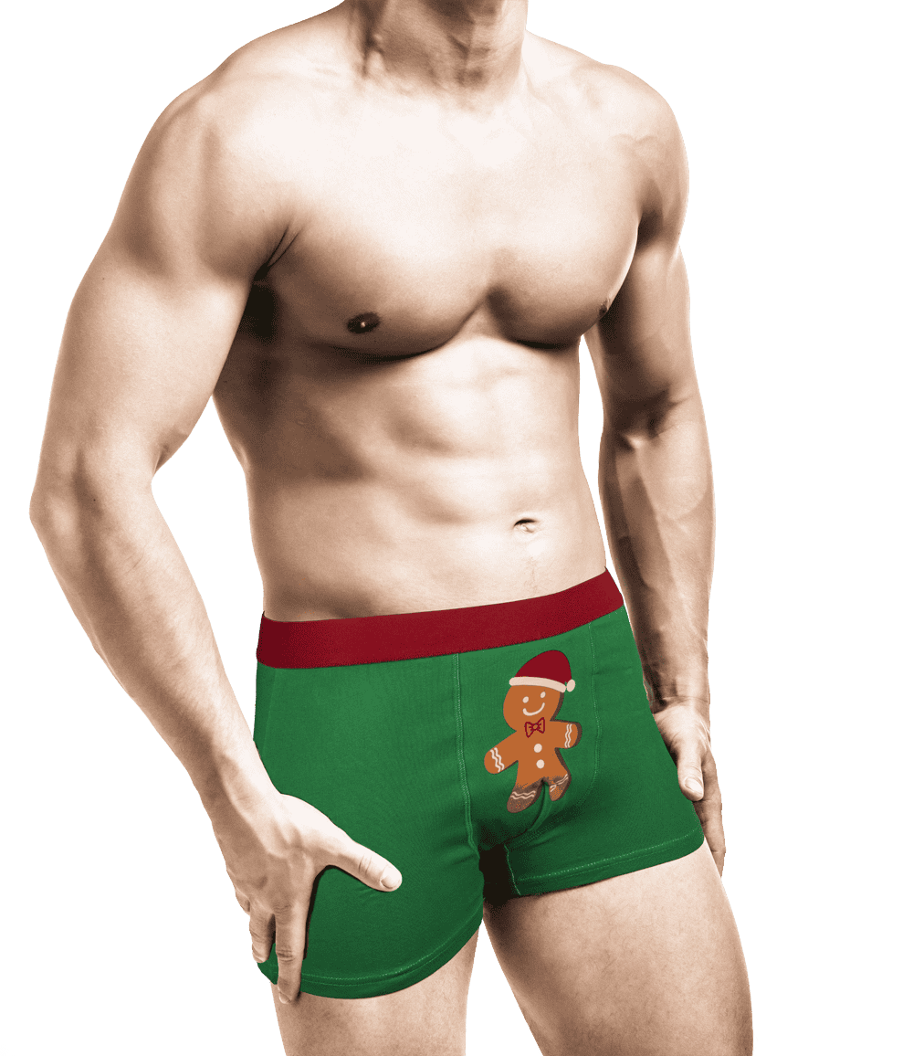 Christmas boxer shorts, Zum Anbeissen,