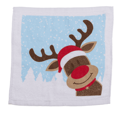 Magic cotton towel, Christmas,