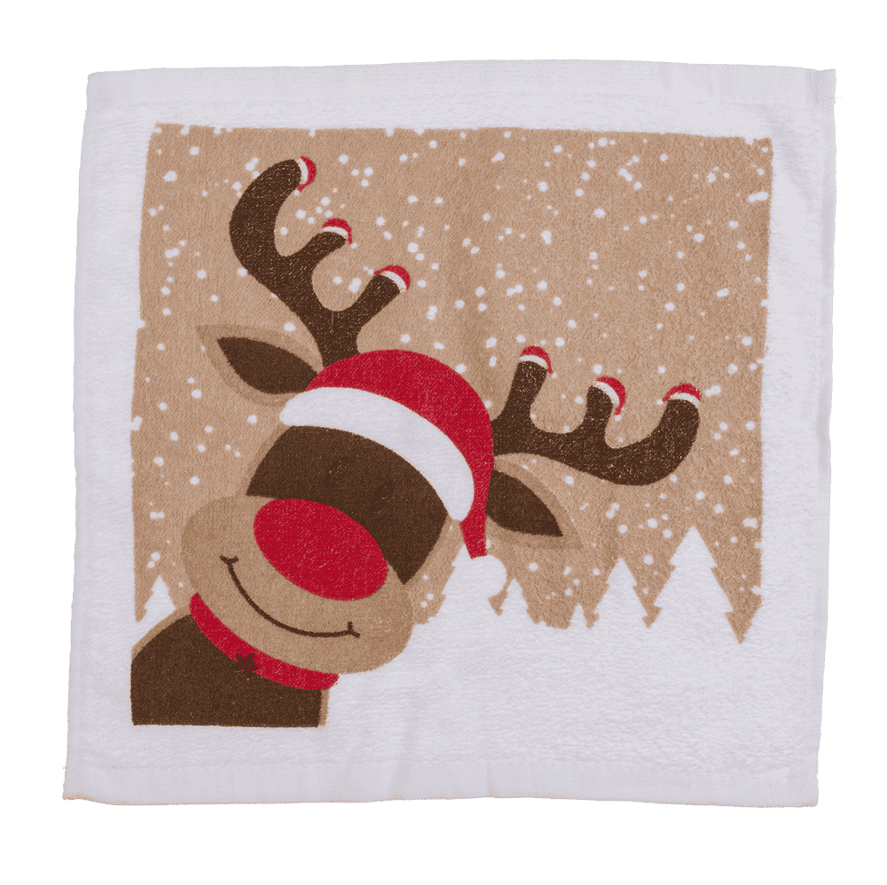 Magic cotton towel, Christmas,