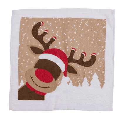 Magic cotton towel, Christmas,