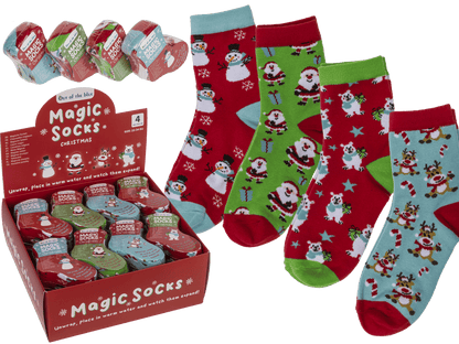 Magic kids socks, Christmas, 1 pair,