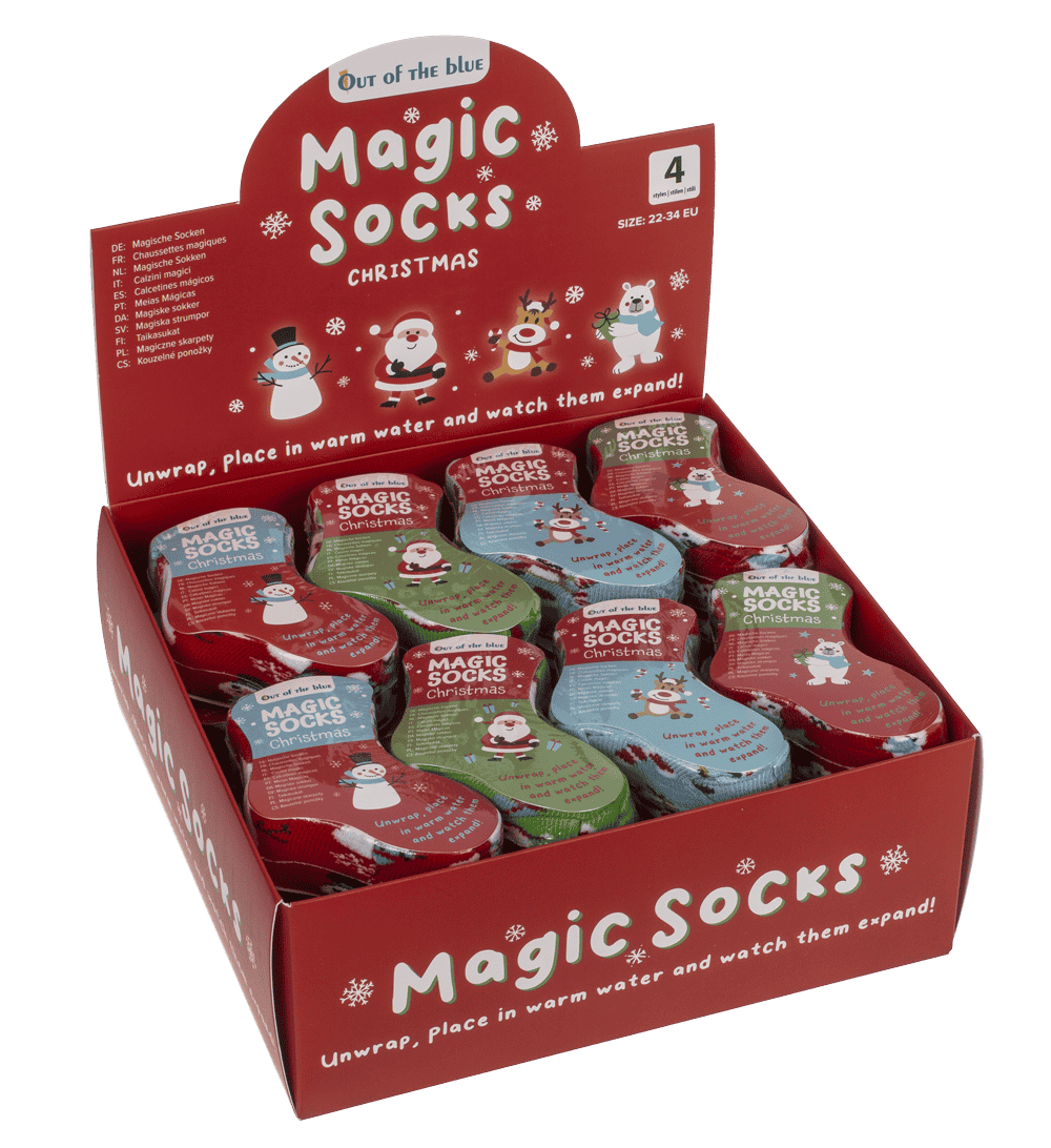 Magic kids socks, Christmas, 1 pair,