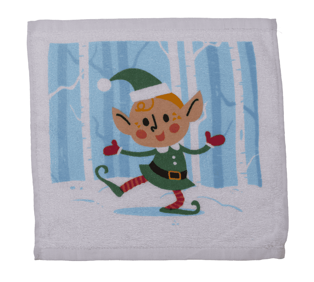 Magic cotton towel, Winter Friends,