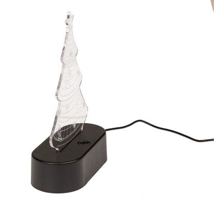 3D-Lamp, Christmas Tree, ca. 19 cm,