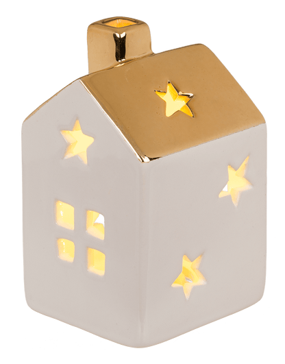 Dolomite X-mas house with LED