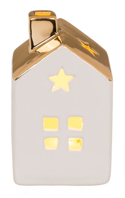 Dolomite X-mas house with LED