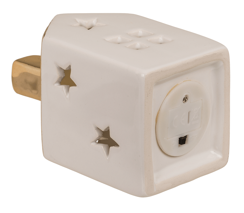 Dolomite X-mas house with LED