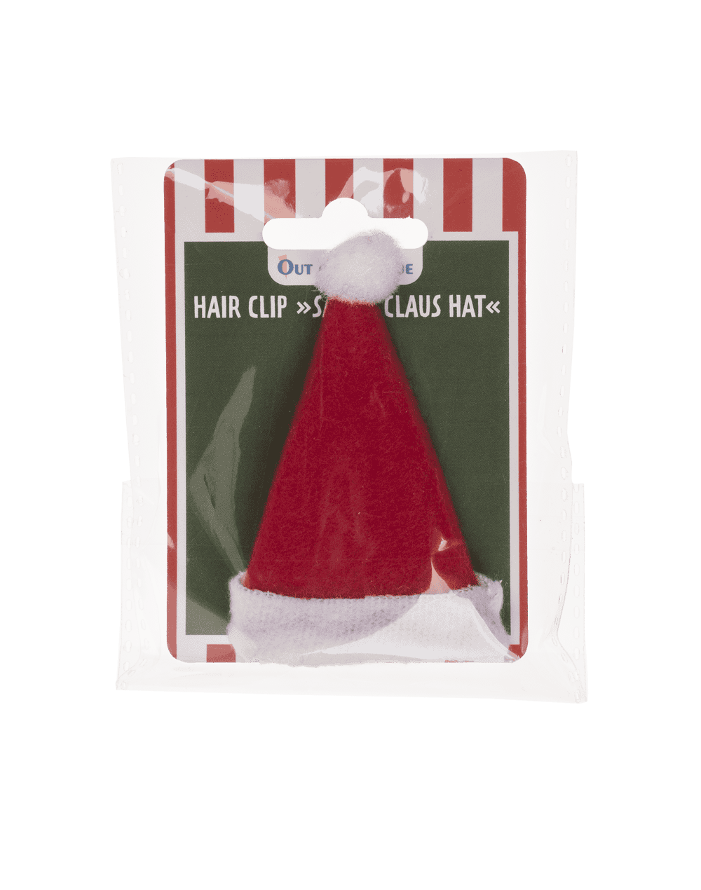 Hair clip, Santa Claus Hat,