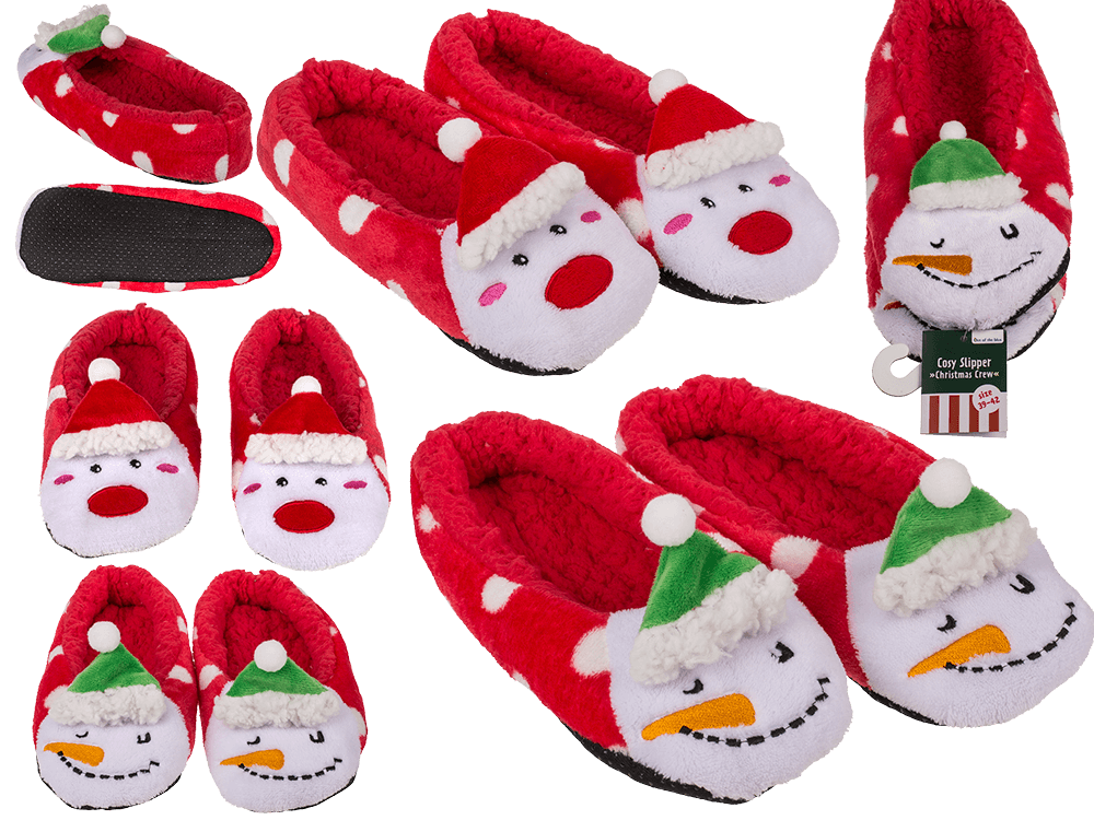 Cosy slipper, Christmas Crew,